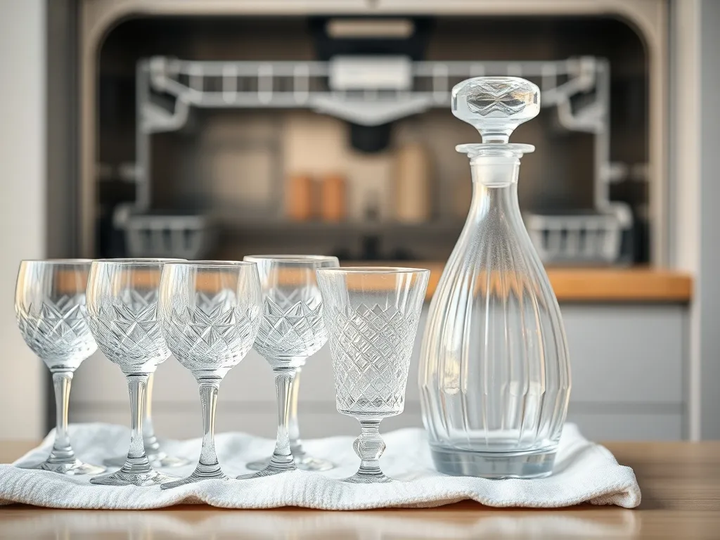 Czy kryształy można myć w zmywarce?