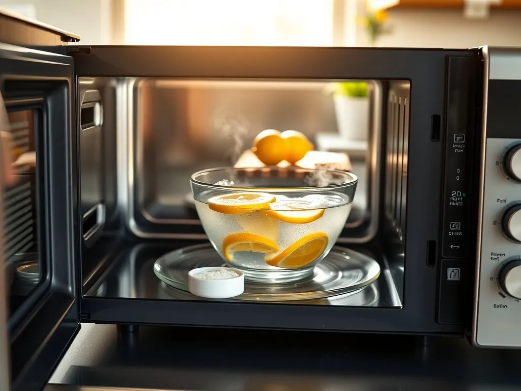 Jak pozbyć się zapachu spalenizny z mikrofalówki?