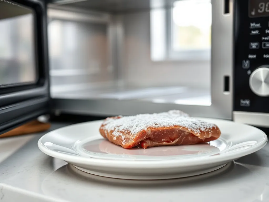 Jak rozmrozić mięso w mikrofalówce? Szybko i bezpiecznie