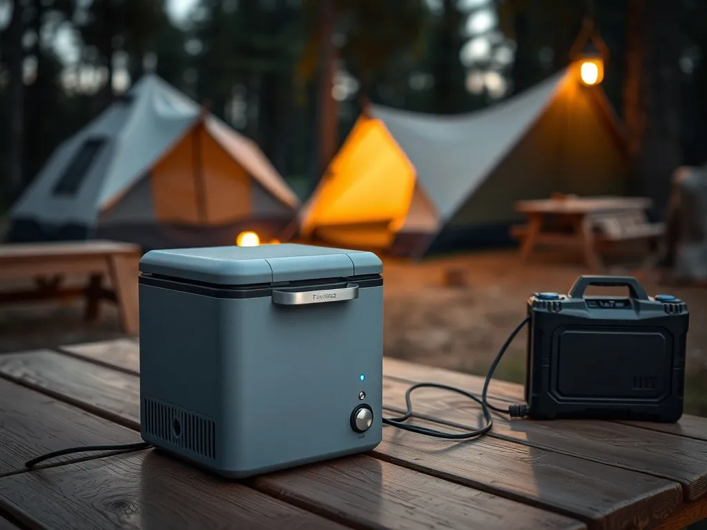 Czy lodówka turystyczna może być włączona cały czas?