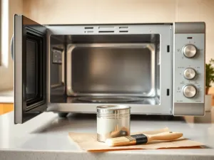 Czym pomalować mikrofalówkę w środku?