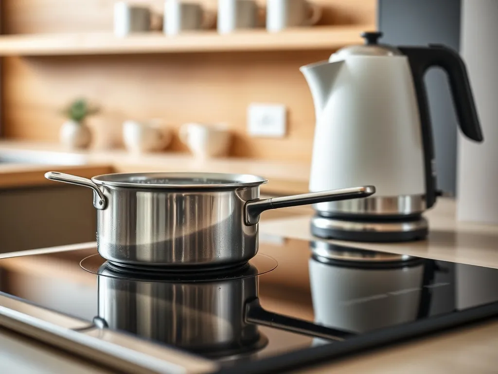 Gotowanie wody na indukcji czy w czajniku elektrycznym – co wybrać?