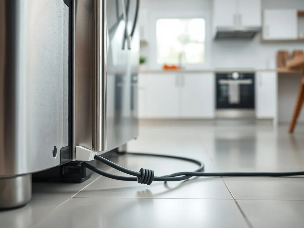 Czy lodówka może być podłączona do przedłużacza?