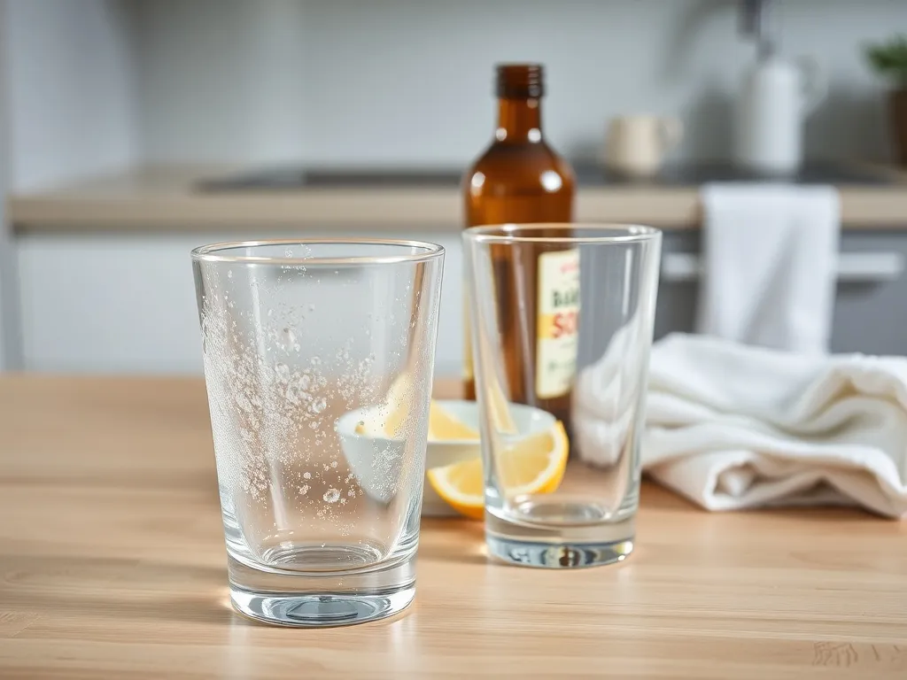 Jak usunąć biały osad na szklankach ze zmywarki?