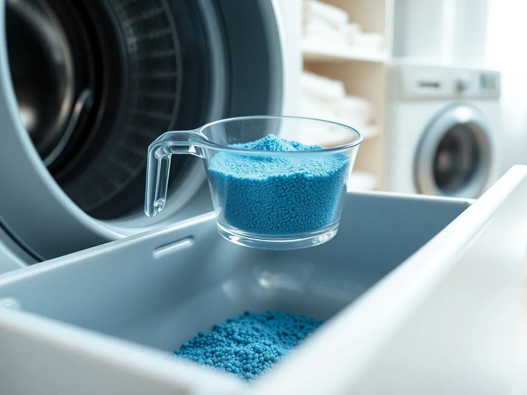 Gdzie wsypać Calgon do pralki?