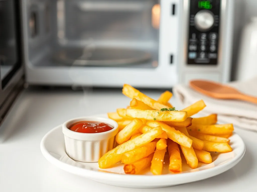 Jak przygotować mrożone frytki z mikrofalówki i czy warto?