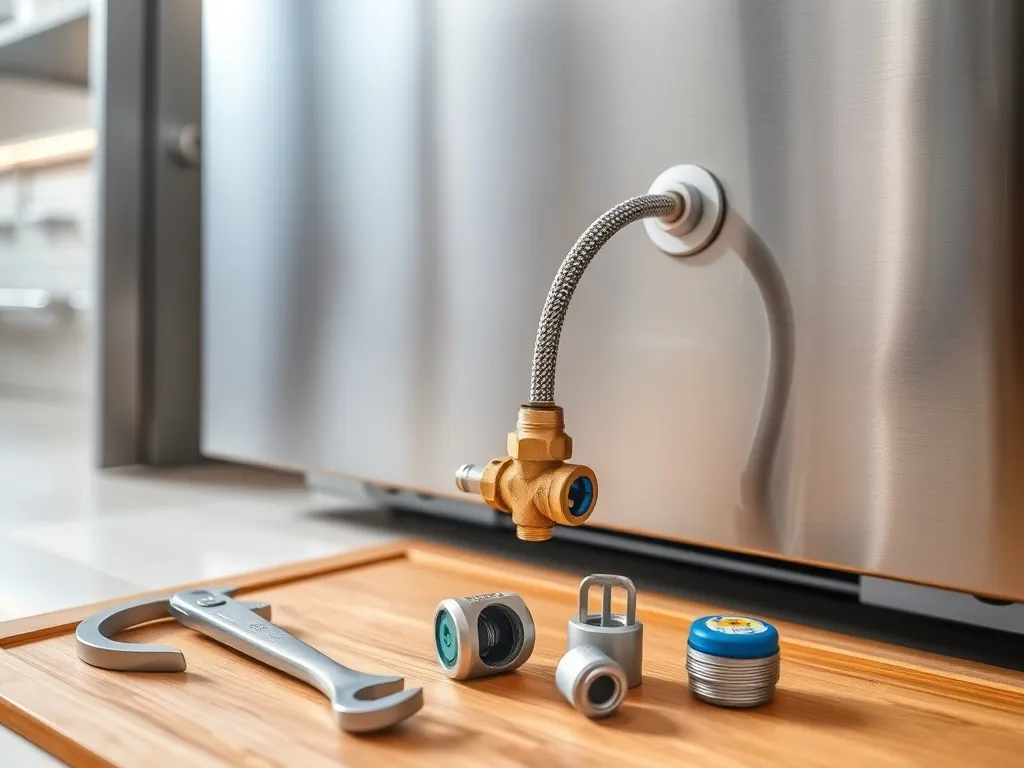 Jak podłączyć lodówkę Samsung z kostkarką do źródła wody?