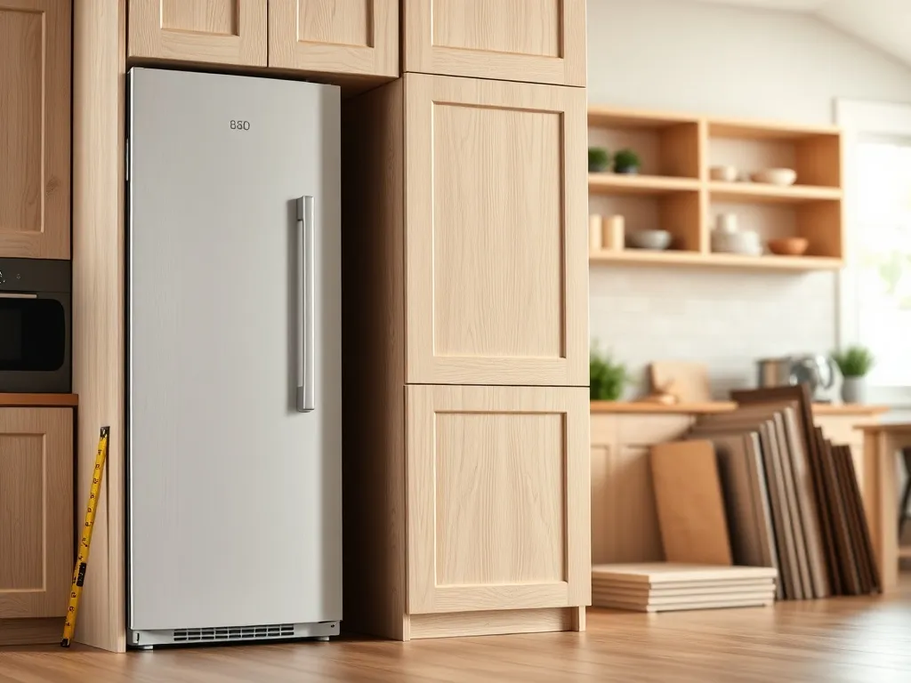 Jak zabudować lodówkę wolnostojącą? Praktyczny poradnik