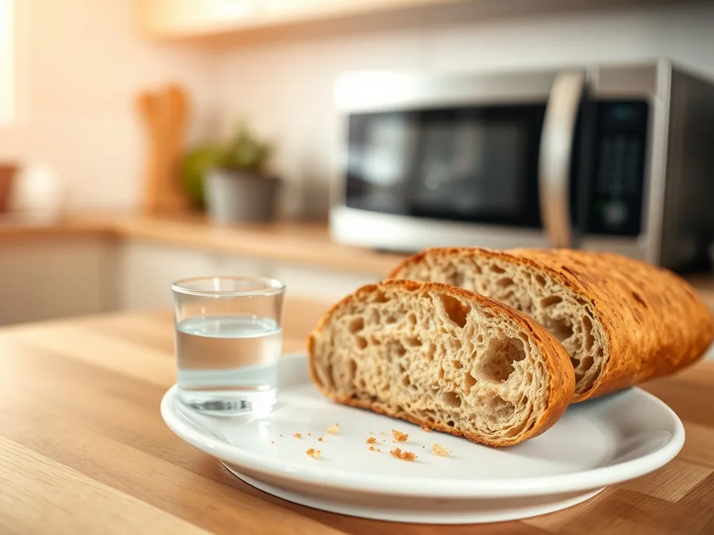 Jak odświeżyć chleb w mikrofalówce?