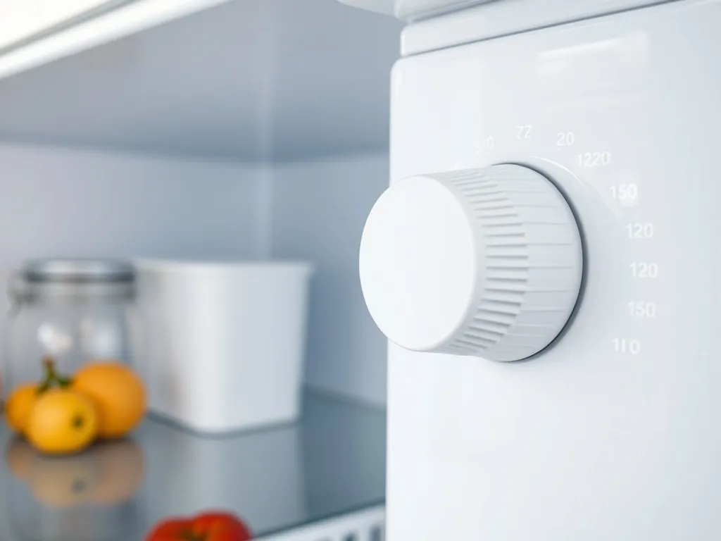 Gdzie jest termostat w lodówce?