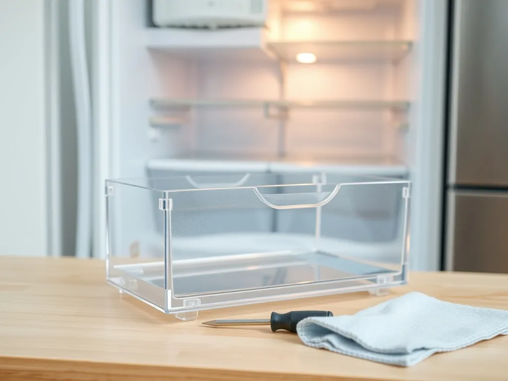 Jak rozebrać szufladę w lodówce Beko?