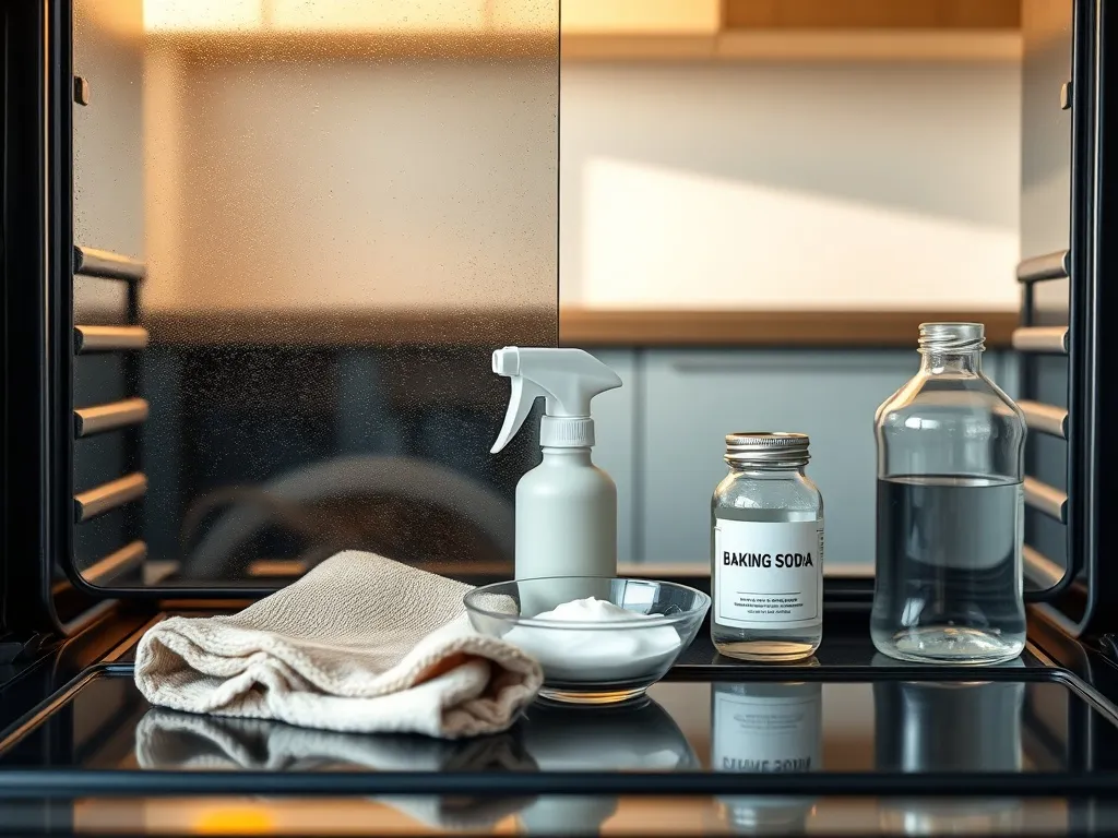 Jak wyczyścić szybę w piekarniku w środku? Proste sposoby