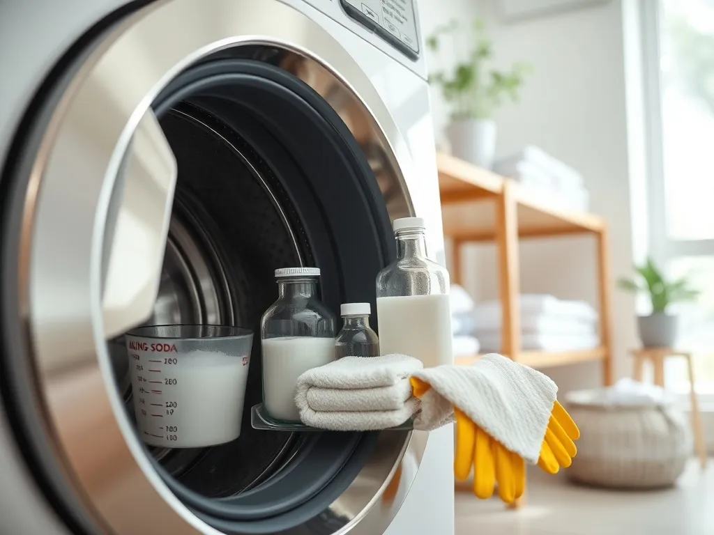 Jak wyczyścić pralkę domowym sposobem?