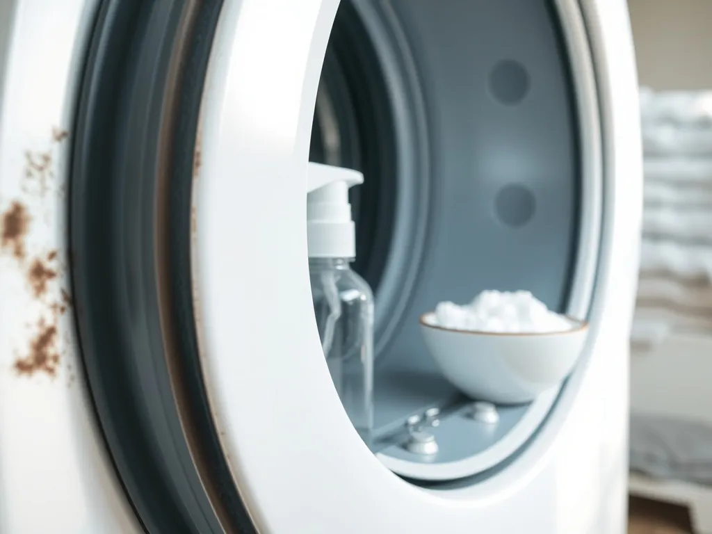 Czym zlikwidować pleśń na gumie w pralce?