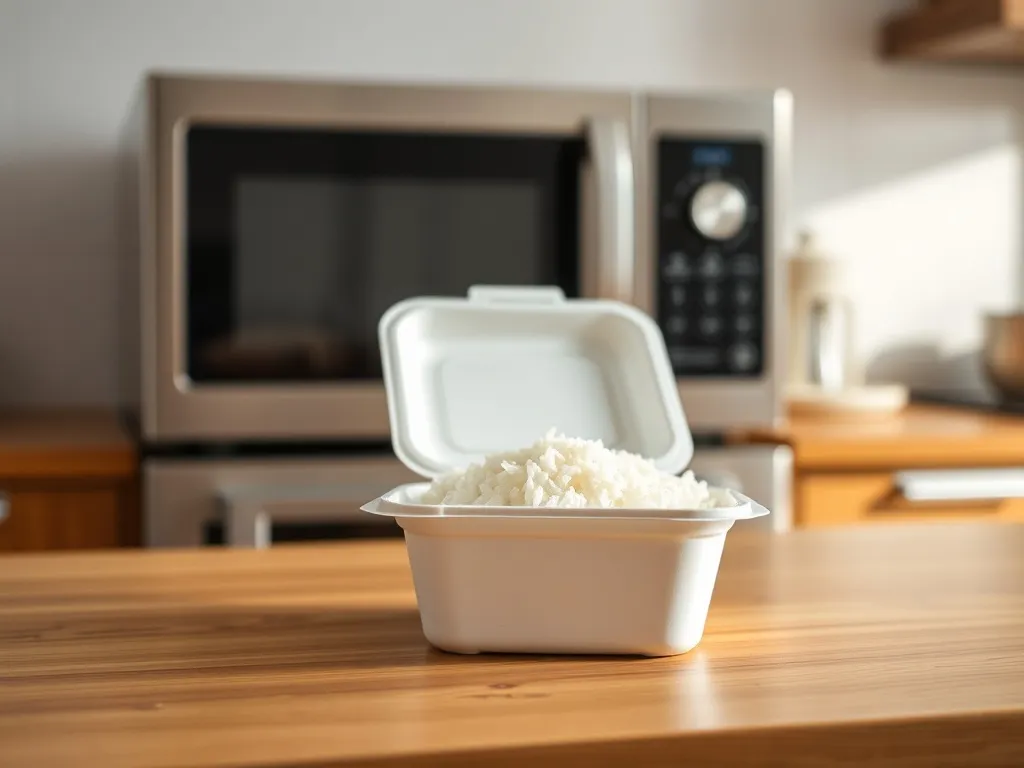 Czy pojemnik styropianowy można włożyć do mikrofalówki?