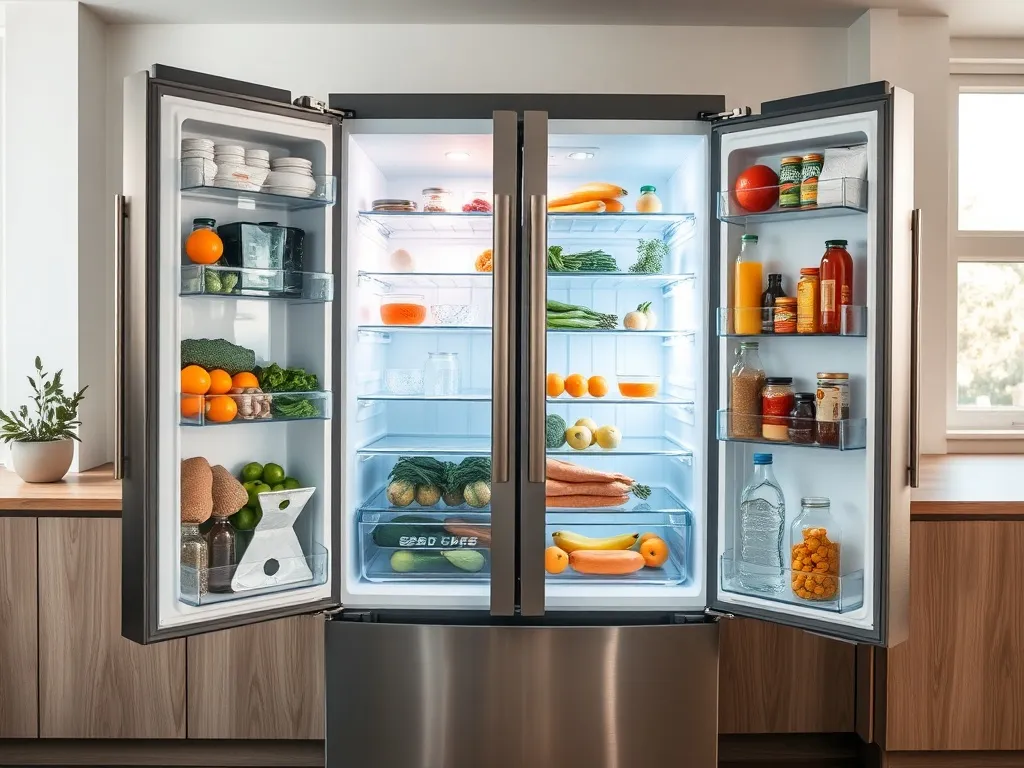 Lodówka side by side - co to znaczy?