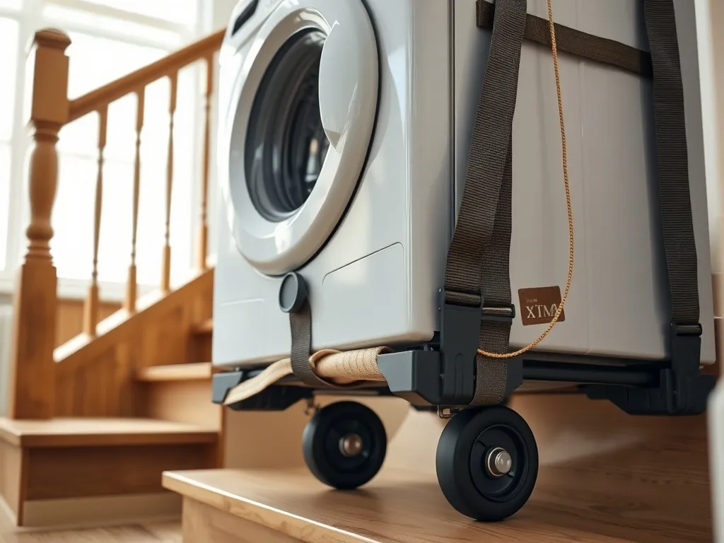 Jak wnieść pralkę po schodach: porady i bezpieczne sposoby