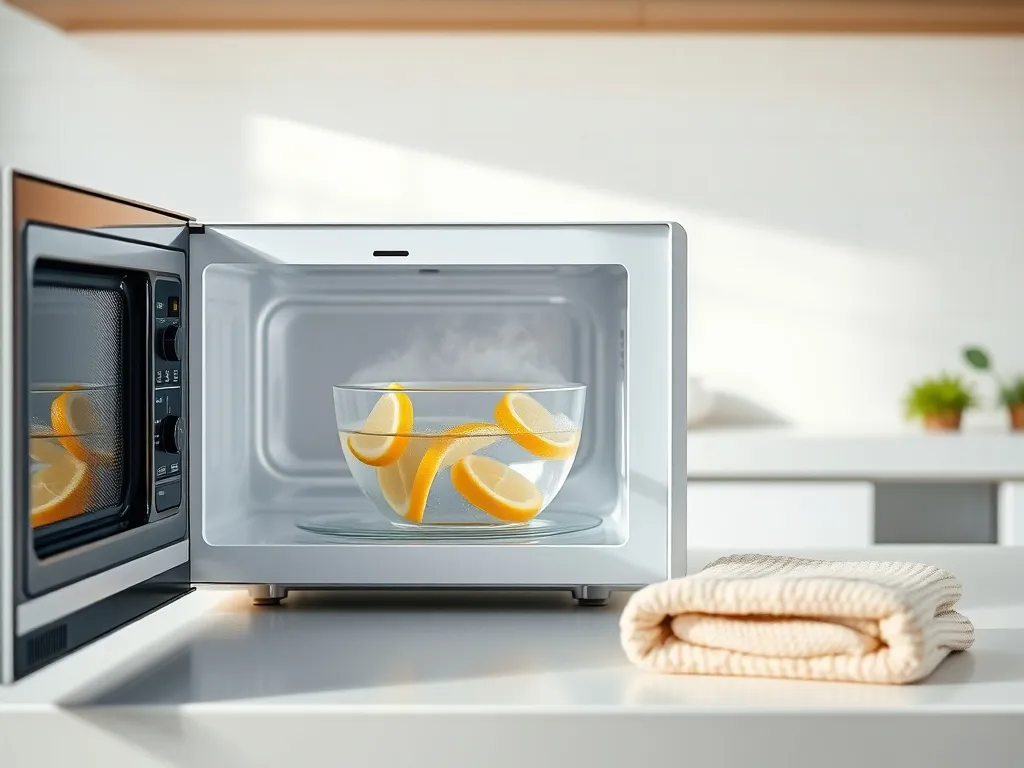 Jak wyczyścić kuchenkę mikrofalową? Szybkie i bezpieczne sposoby