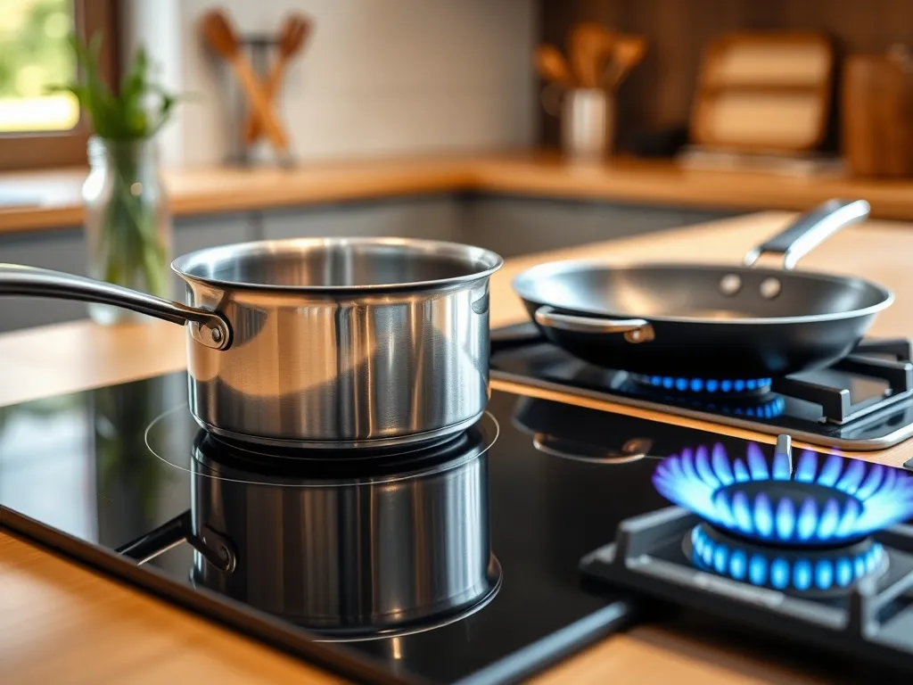 Czy garnki używane na gazie można używać na indukcji?