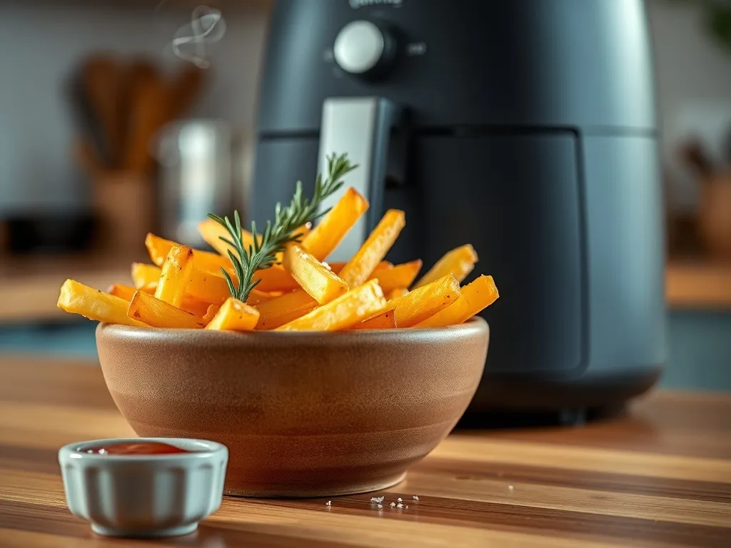 Ile kalorii mają frytki z frytkownicy beztłuszczowej?