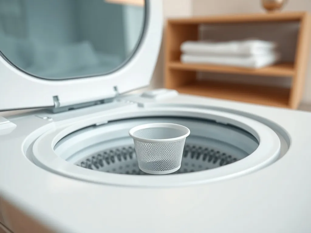 Gdzie znajduje się filtr w pralce Electrolux ładowanej od góry?