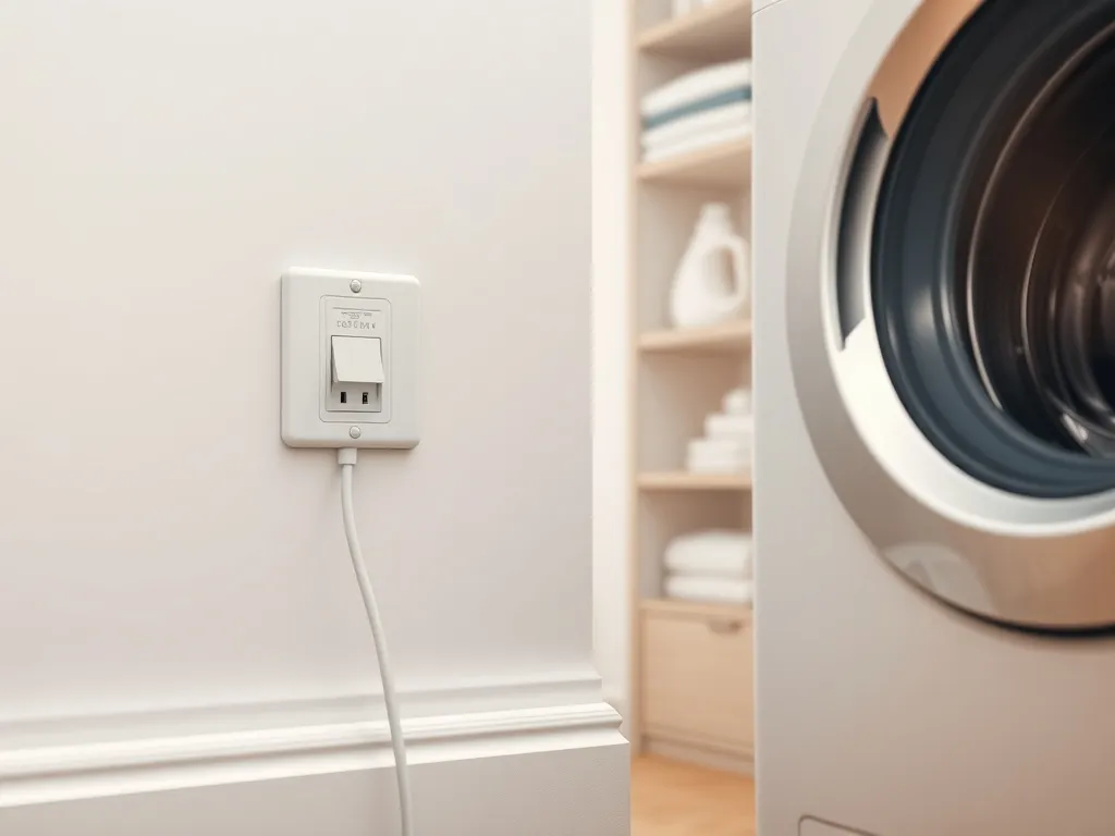 Na jakiej wysokości gniazdko do pralki?