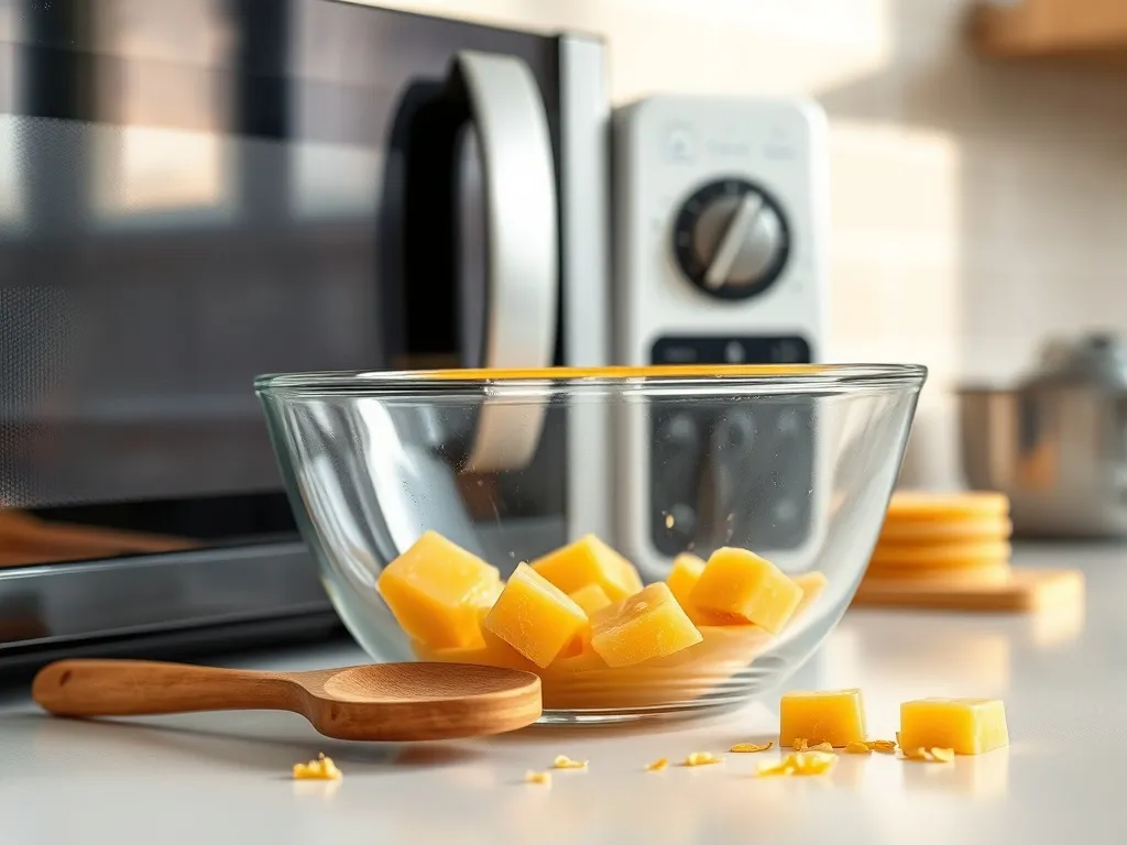 Jak roztopić wosk w mikrofalówce?