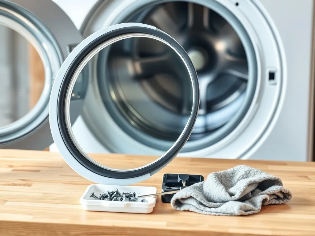 Jak rozebrać drzwiczki pralki Beko?
