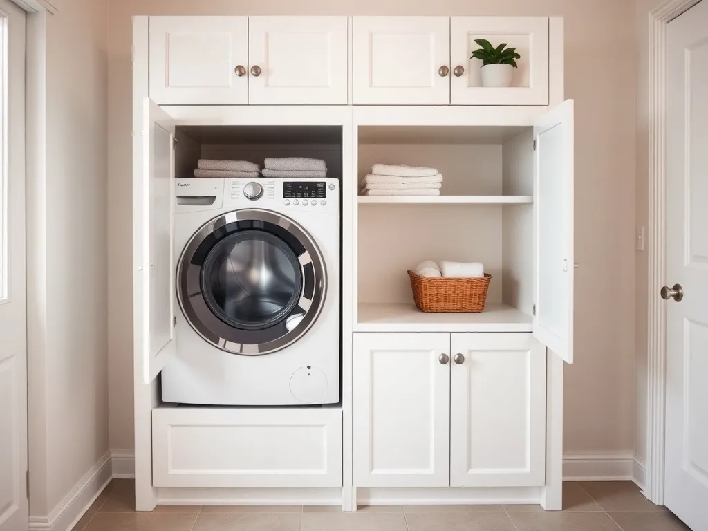 Jak zabudować pralkę i suszarkę?