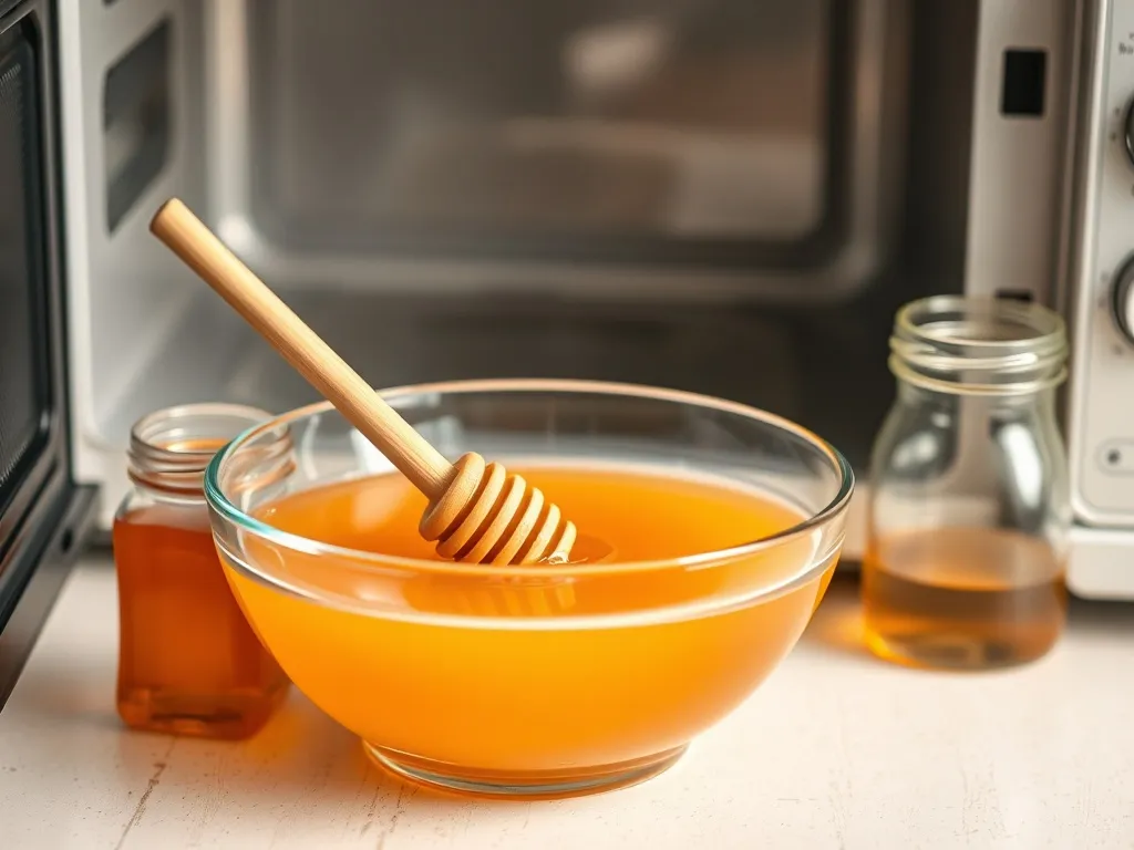 Jak rozpuścić miód w mikrofalówce?