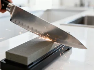 Gładka masa twarogowa w misie miksującej urządzenia Thermomix, gotowa do dalszego przygotowania wypieków.