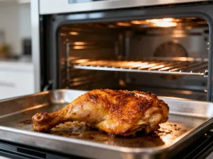Stalowe naczynie miksujące urządzenia Thermomix z widoczną podziałką na jasnym blacie kuchennym.
